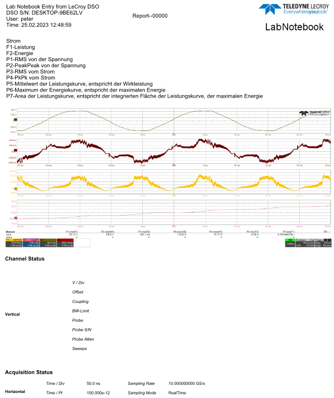 Abbildung 6 – Der generierte Rapport liegt vor in PDF-Format.