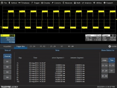 Teledyne LeCroy-Application Note-Oszilloskop-Sequence Mode in WaveSurfer 10 Oscilloscopes (E)