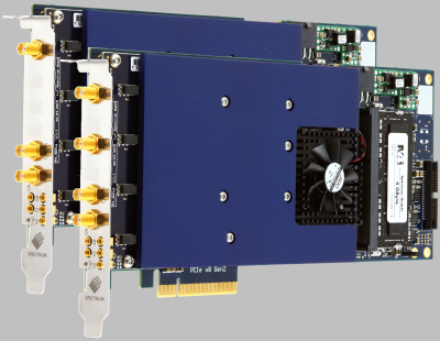 Super-schnelle Arbiträre Waveform Generator Serie von Spectrum mit 16-bit Auflösung und bis zu 1.25 GS/s Abtastrate