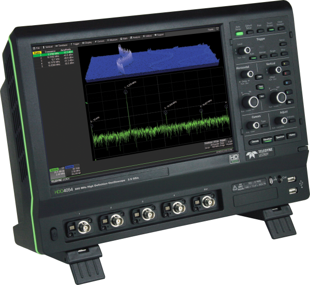 Die High-Definition HDO4000 Oszilloskope von Teledyne LeCroy mit den echten 12-Bit ADCs und extrem rauscharmen Eingangsverstärker