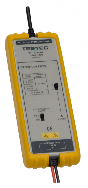 Testec Hochspannungs Differenztastkopf TT-SI-9002
