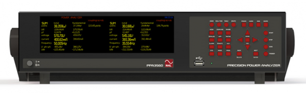 N4L Precision Power Analyzer PPA3500 1-6-Phasen 1 MHz - Bedienerfeld